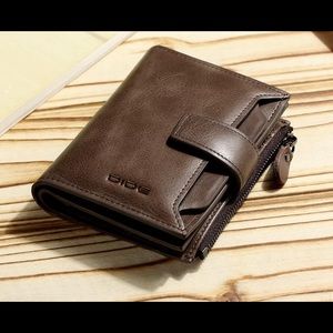 Genuine leather wallet brand new unopened package